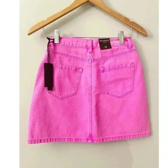 Blank NYC Pink Mini Skirt - Picture 3 of 4